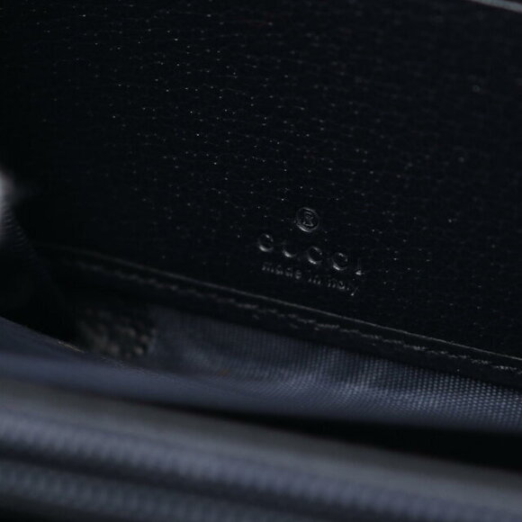 Gucci Ophidia GG Supreme Sherry Long Wallet Beige Navy Blue Multicolor - Picture 4 of 4